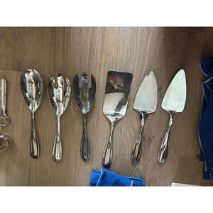 Godinger Silver Serving Utensils (6 pieces)
